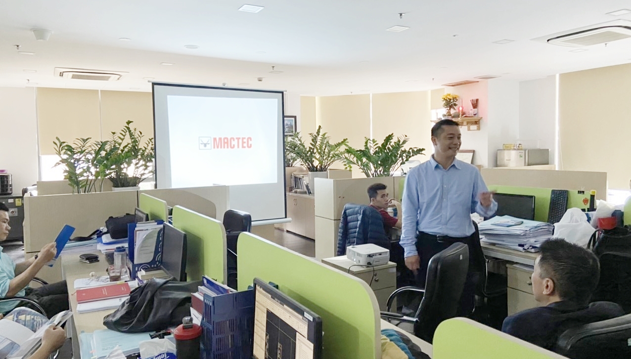 Workshop to introduce new technology with Mactec Company